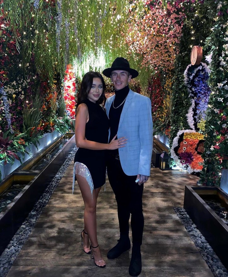 Scott Redding and girlfriend at Las Vegas